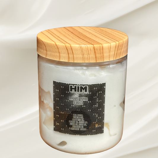HIM ( NEW SCENT‼️) Whipped Body Butter. 8 oz.