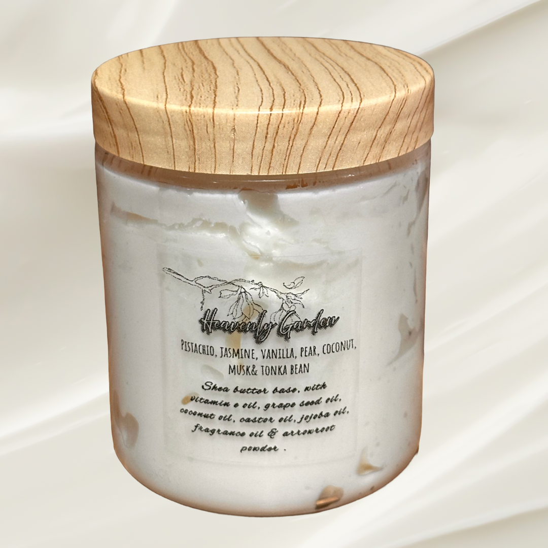 Heavenly Garden Whipped Body Butter 8 oz.