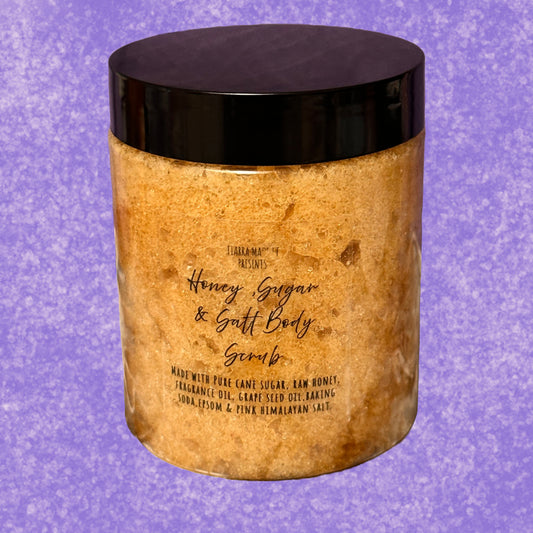 (COCONUT ISLAND DREAM) Honey, Sugar & Salt Scrub