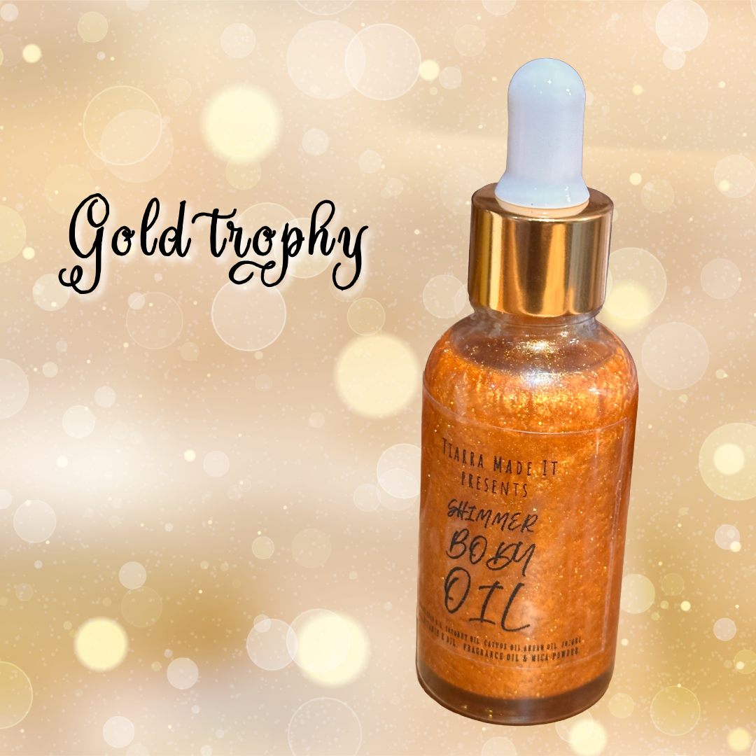 Shimmer Body Oil (Gold trophy)